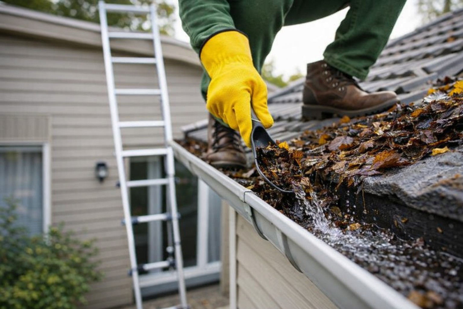 débouchage gouttière